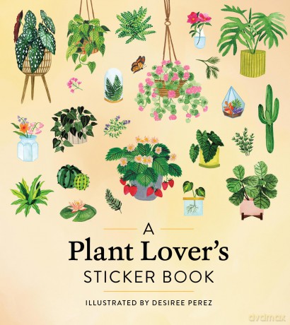 A Plant Lovers Sticker Book [KSIĄŻKA]