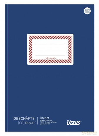 Ursus: -Geschftsbuch A4 liniert