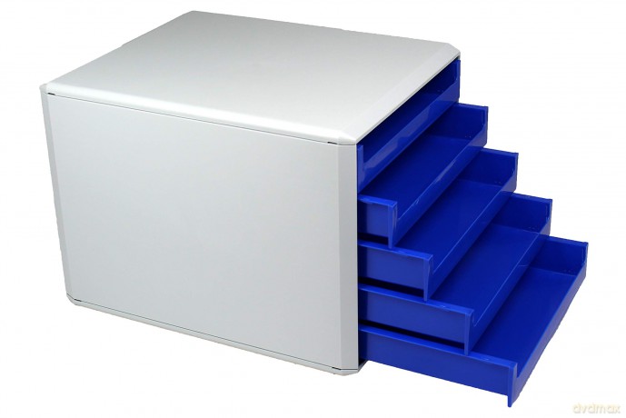 Keine Marke: Ablagebox blau