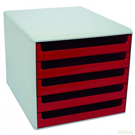 Keine Marke: Ablagebox rot