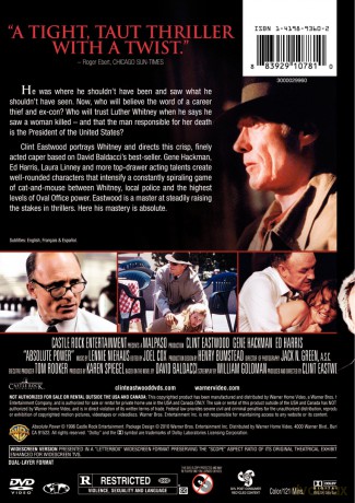 Absolute Power [DVD]