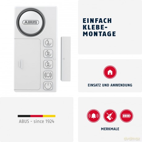 Abus: ABUS Time2Closeâ˘ Tźr- und Fenstersensor