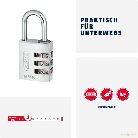 ABUS Vorhngeschloss ABUS 145/30 titan