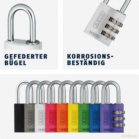 ABUS Vorhngeschloss ABUS 145/30 titan