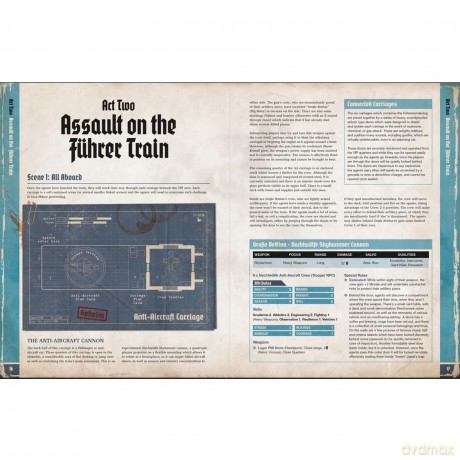 Modiphius Entertaint Ltd: Ac 2d20 Assault Fuhrer Train