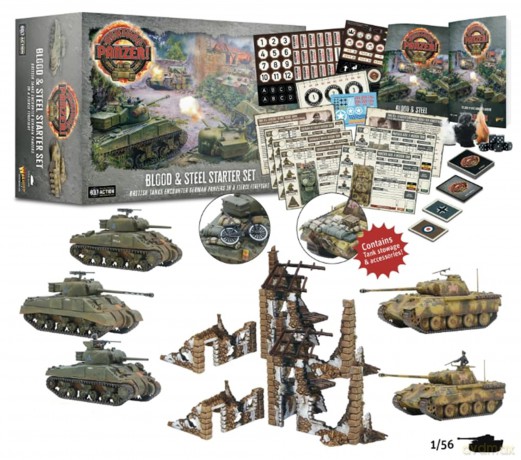 Warlord Games Ltd: Ac Panzer Bs Starter Set