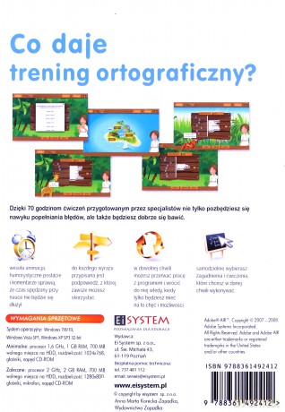 Trening ortograficzny. Pokonaj dysortografię [PROGRAM PC]
