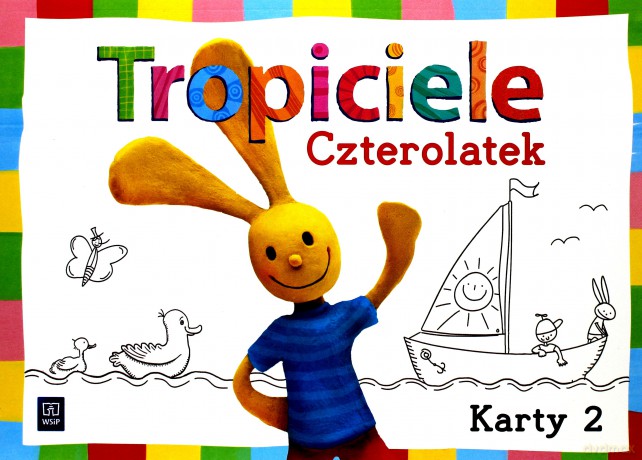 Tropiciele Czterolatek. Karty pracy część 2 [KSIĄŻKA]