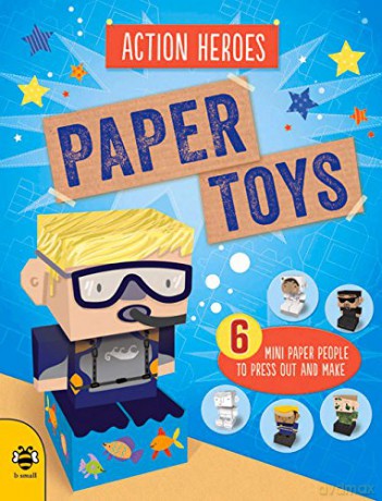 Action Heroes Paper Toys [KSIĄŻKA]