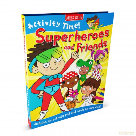 Activity Time Superheros Mix [KSIĄŻKA]