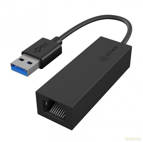 Adapter IcyBox USB 3.2 Gen1 zu Gigabit E