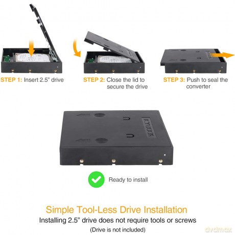 Adapter IcyDock 2,5" -> 3,5" SATAI-III