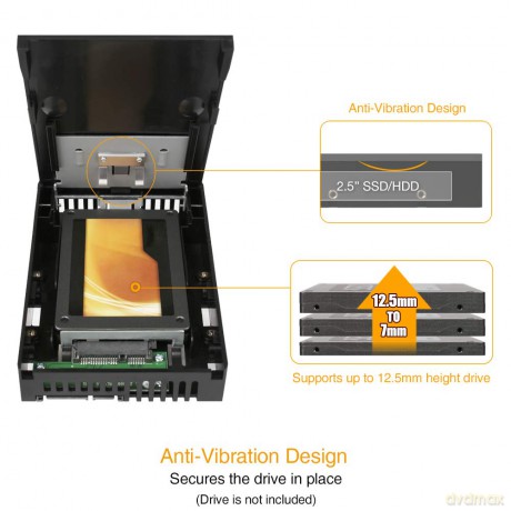 Adapter IcyDock 2,5" -> 3,5" SATAI-III