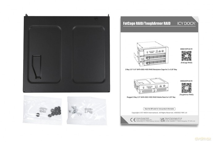 Adapter IcyDock 2.5" U.2 NVMe SSD to USB