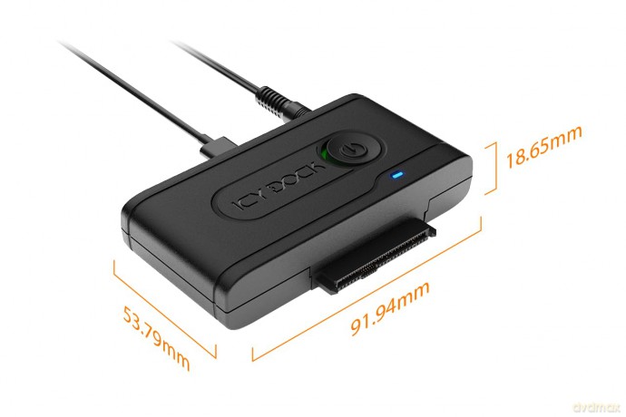 Adapter IcyDock 2.5" U.2 NVMe SSD to USB