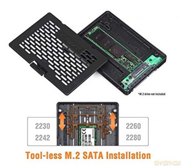 Adapter IcyDock M.2 SATA SSD -> 2,5"Sata