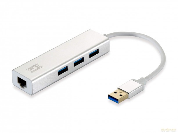Adapter USB3.0-> RJ45 10/100/1000.3xUSB3