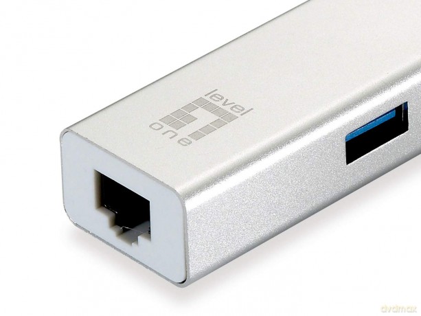 Adapter USB3.0-> RJ45 10/100/1000.3xUSB3
