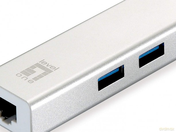 Adapter USB3.0-> RJ45 10/100/1000.3xUSB3
