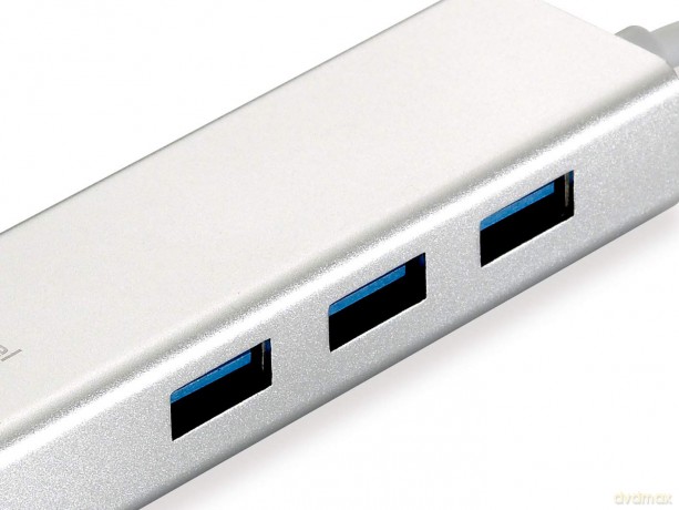Adapter USB3.0-> RJ45 10/100/1000.3xUSB3