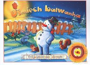 Trójwymiarowe obrazki - Uśmiech bałwanka [KSIĄŻKA]
