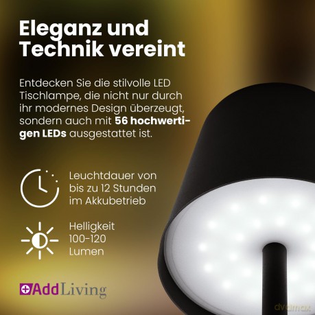 Addliving: AddLiving AddLiving LED Fashion Tischlam
