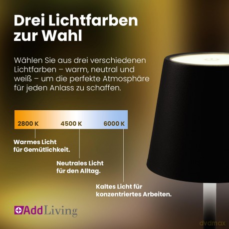 Addliving: AddLiving AddLiving LED Fashion Tischlam