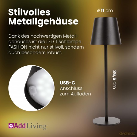 Addliving: AddLiving AddLiving LED Fashion Tischlam
