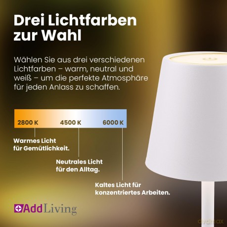 Addliving: AddLiving AddLiving LED Fashion Tischlam