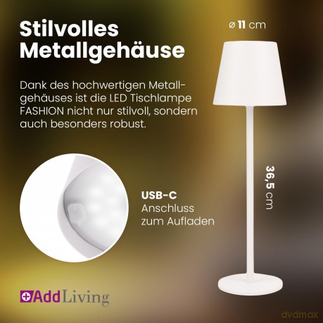 Addliving: AddLiving AddLiving LED Fashion Tischlam