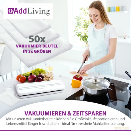 AddLiving Vakuumierbeutel 50er Set