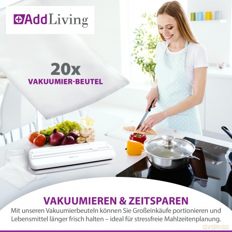 AddLiving Vakuumierbeutel L 20 Stźck