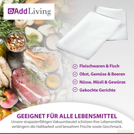 AddLiving Vakuumierbeutel M 50 Stźck