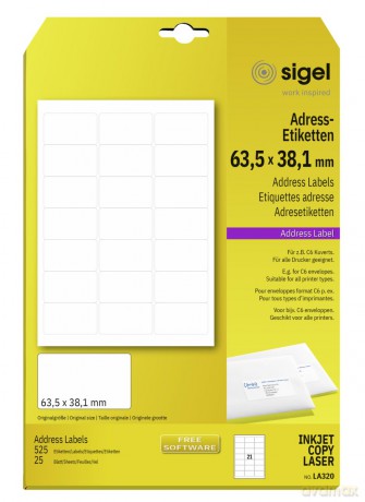 Adress-Etik.63,5x38,1