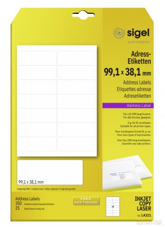 Adress-Etik.99,1x38,1mm