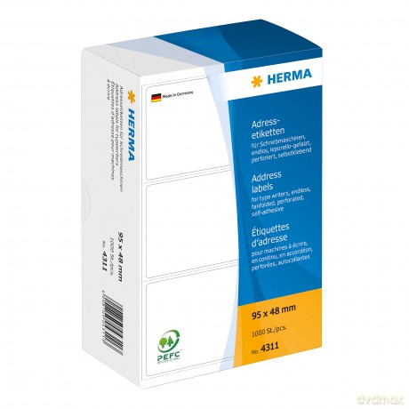 Adress-Etiketten 95x48 1000St.
