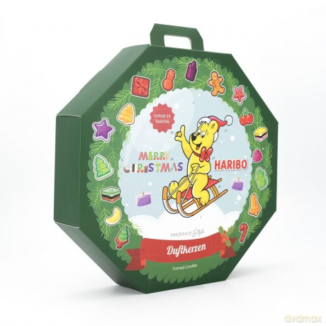 Adventskalender Haribo Teelichter