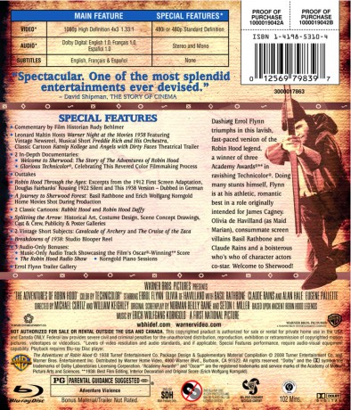 Adventures Of Robin Hood [Blu-Ray]