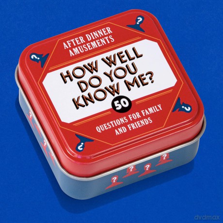 After Dinner Amusements How Well Do You Know Me [KSIĄŻKA]