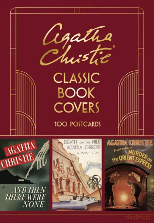 Agatha Christie Classic Book Covers 100 Postcards [KSIĄŻKA]