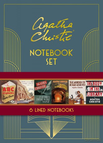 Agatha Christie Notebook Set [KSIĄŻKA]