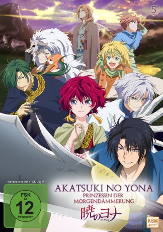 Akatsuki no Yona - Prinzessin der Morgendämmerung - Volume 5: Episode 21-24 [DVD]