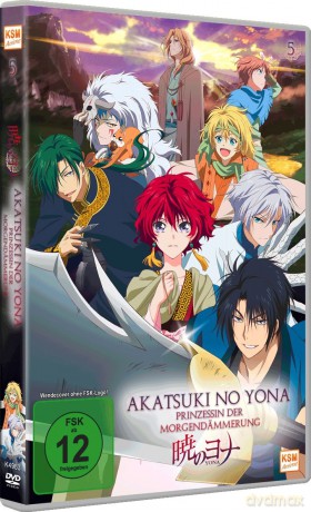 Akatsuki no Yona - Prinzessin der Morgendämmerung - Volume 5: Episode 21-24 [DVD]