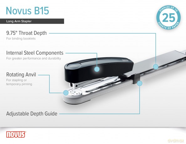 Aktenhefter Novus B15