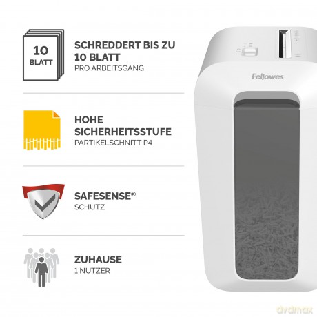 Fellowes: AKTION: Fellowes Powershred LX65 Aktenve