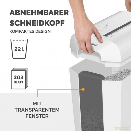 Fellowes: AKTION: Fellowes Powershred LX65 Aktenve