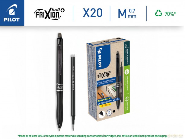Pilot: AKTION: PILOT FRIXION ball + Tintenrolle