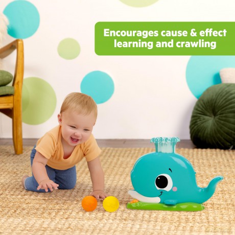 Aktivittsspielzeug Silly Spout Whale