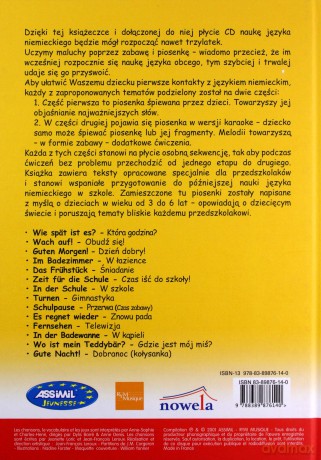 Uczę się niemieckiego śpiewająco 3-6 lat [KSIĄŻKA]