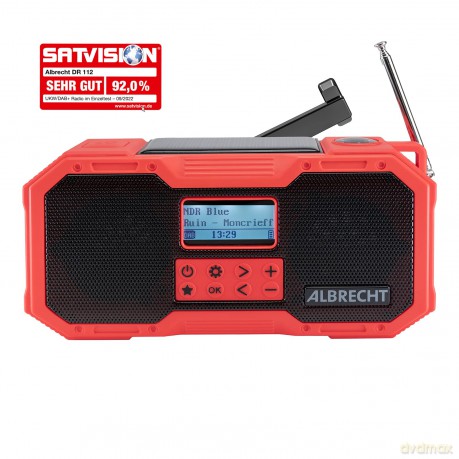 Albrecht DR 112 DAB+ Outdoor Kurbelradio